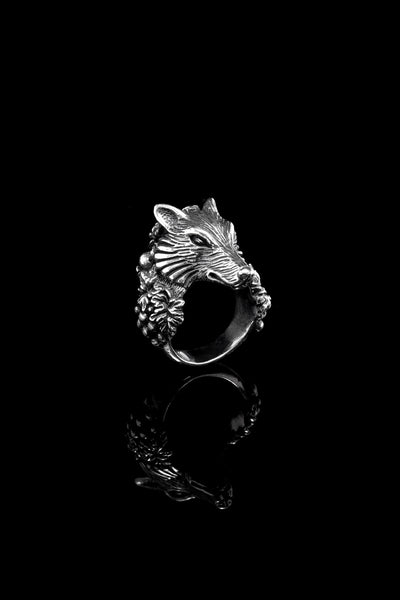 Small Wolf Ring