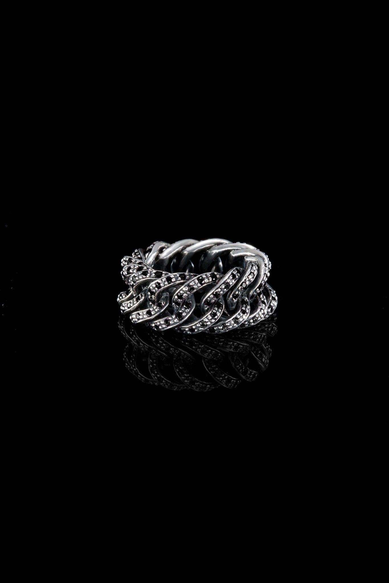 Fine Chain Gems Ring