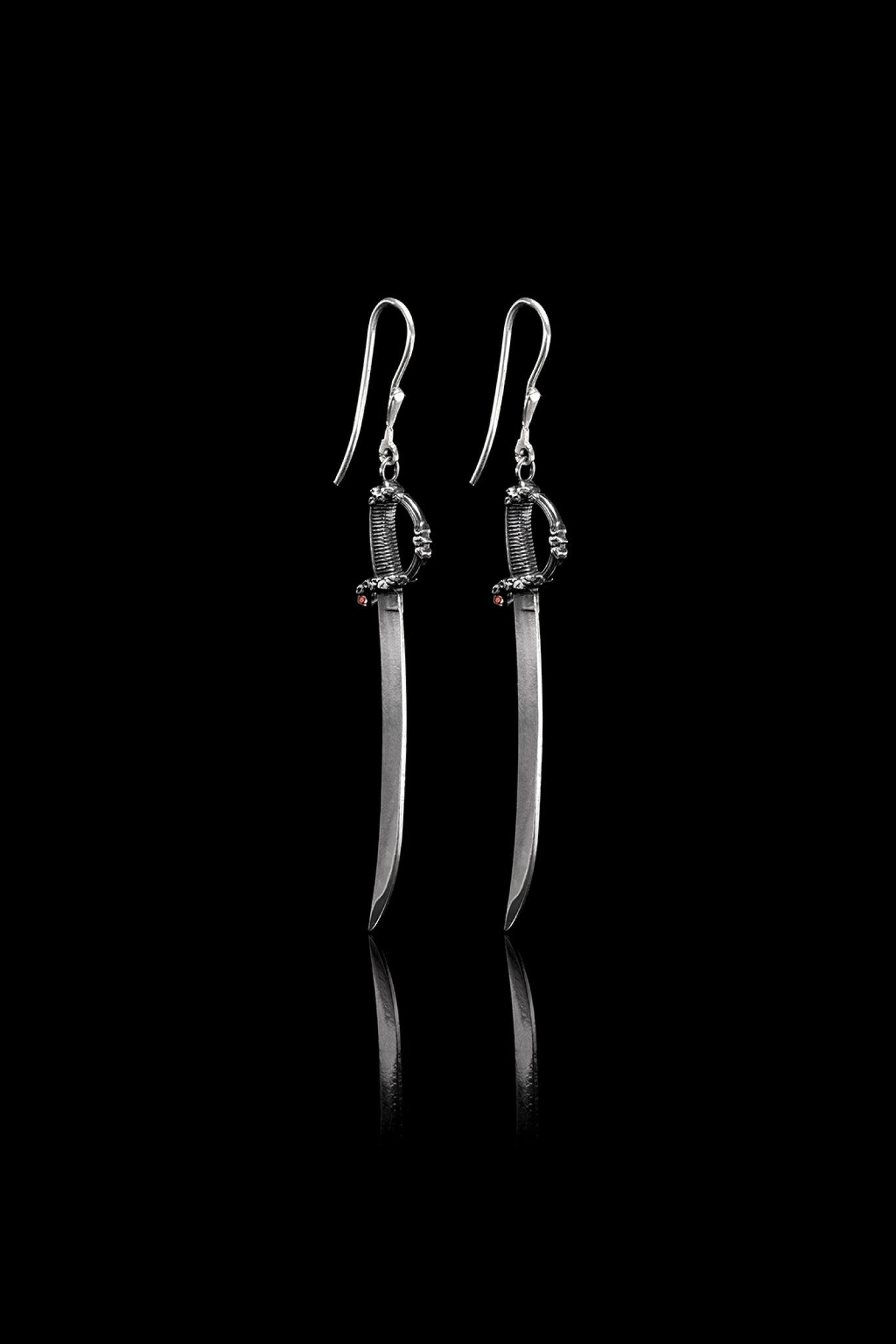 Small Saber Earrings