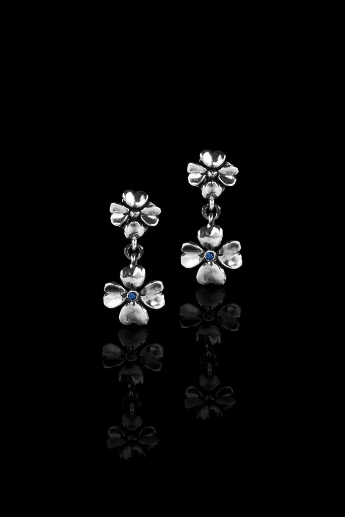 Tiny Clover Earrings