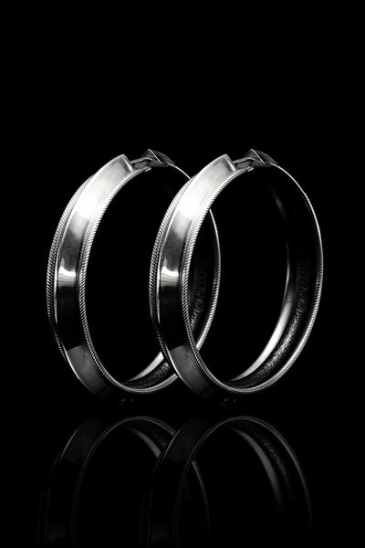 Skinny Edge Hoops